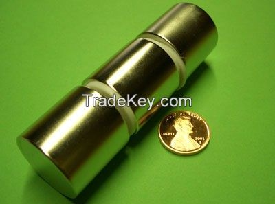 Sintered Neodymium Cylinder Magnet (UNI-CYLINDER-o11)