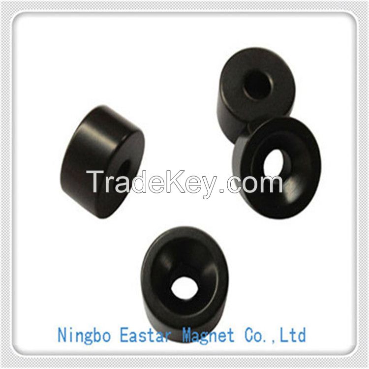 N35-N52 Strong Permanent Sintered Neodymium Cup Magnet with Epoxy Coatingï¼�ET-cup 03)