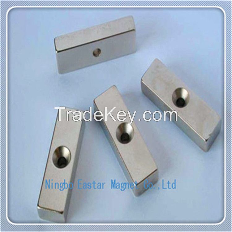 Strong Permanent Sintered Neodymium Block Magnet (UNI-BLOCK-024)