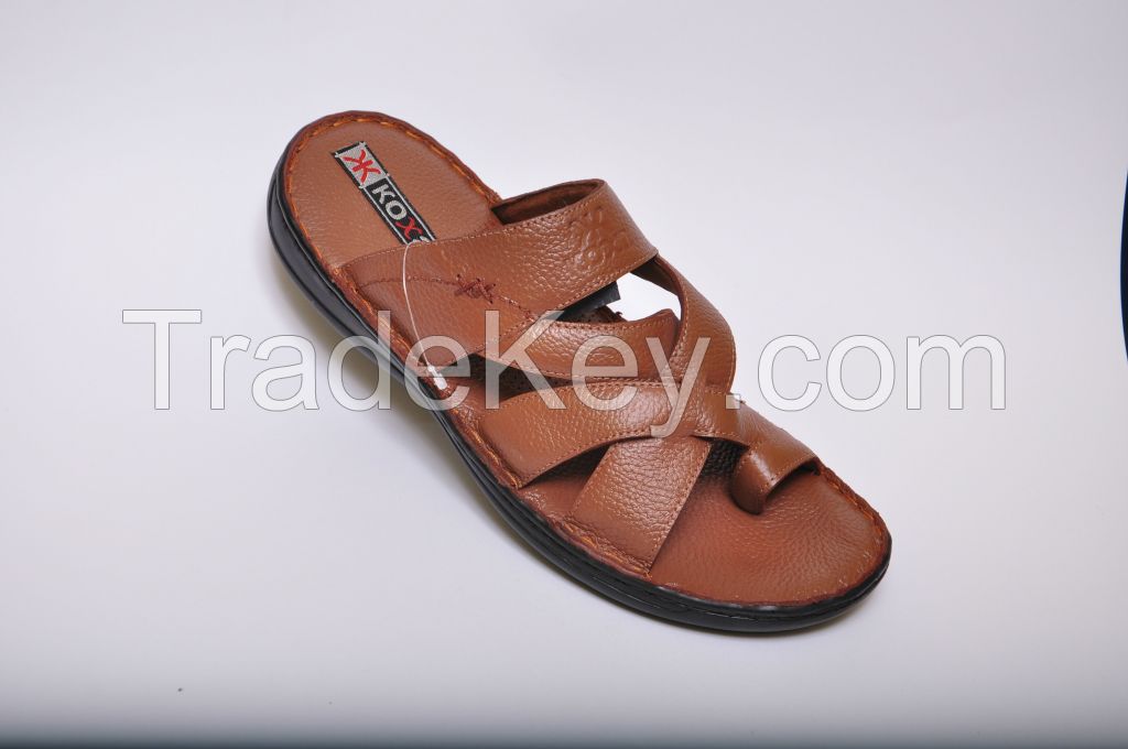 Leather sandals