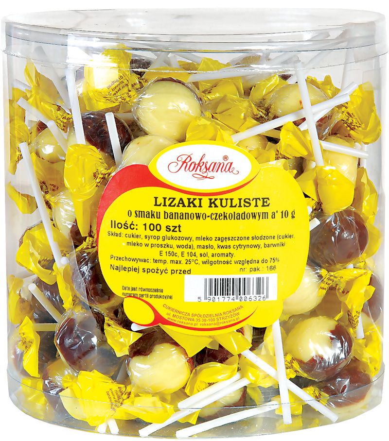 Hard candy lollipops balls 10g