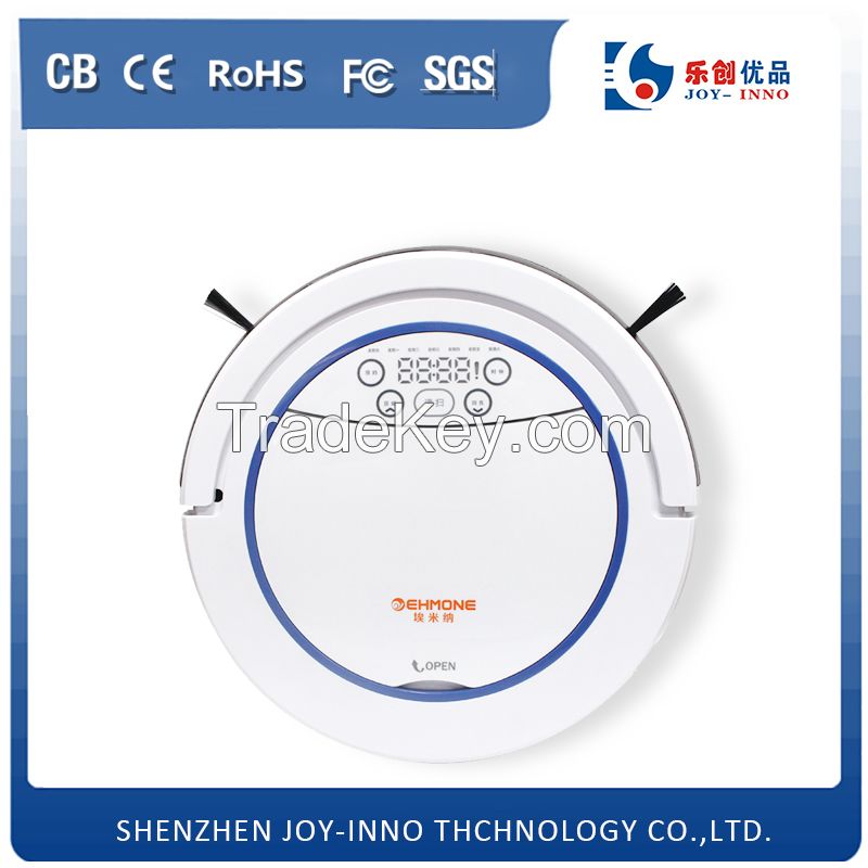 Joy-inno Home Aplication Powerful Cyclone Robot Vacuum Cleaner with Remote Control