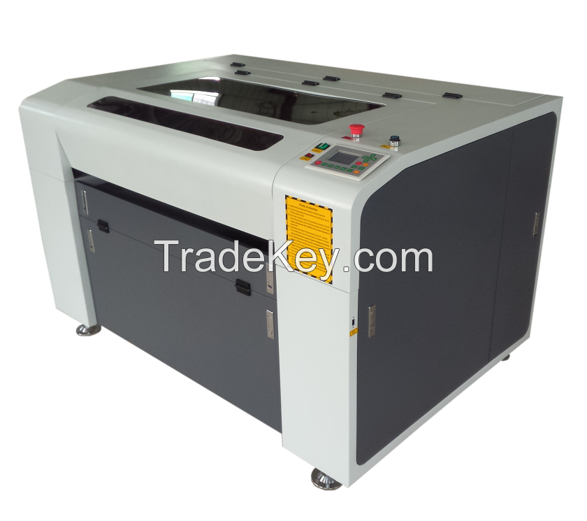 factory supply desktop laser engraving and cutting machine price DRK-6090 with wifi control Ruida system