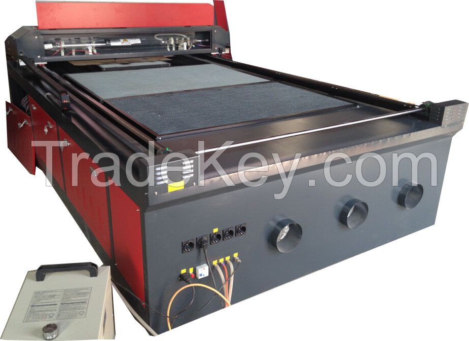 laser metal cutting machine price DRK-1325 with live focus and wifi control for cutting metal and nonmetal