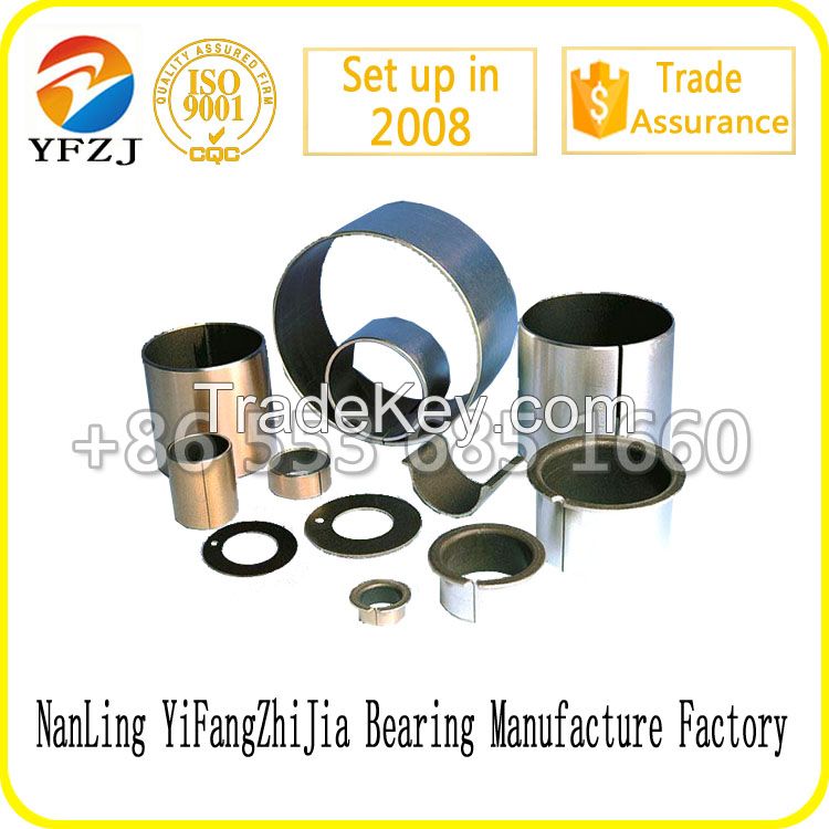 cylinder sliding bearing stainless steel DU bushing