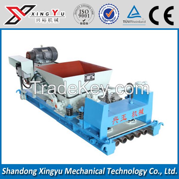 Prestressing concrete building panels making machine