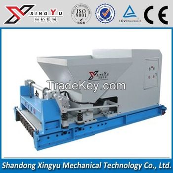 Concrete building panels forming machine