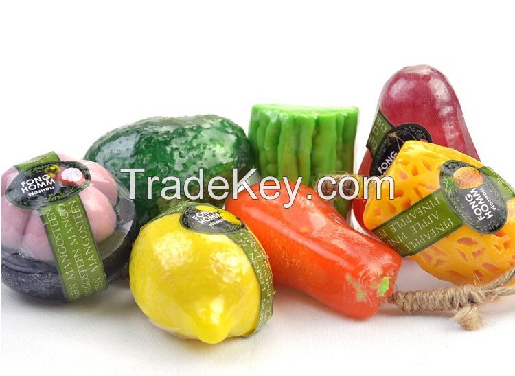 Fruit Shaped Soap Thailand Natural Herbal Soap Fancy Soap Bath Supplies