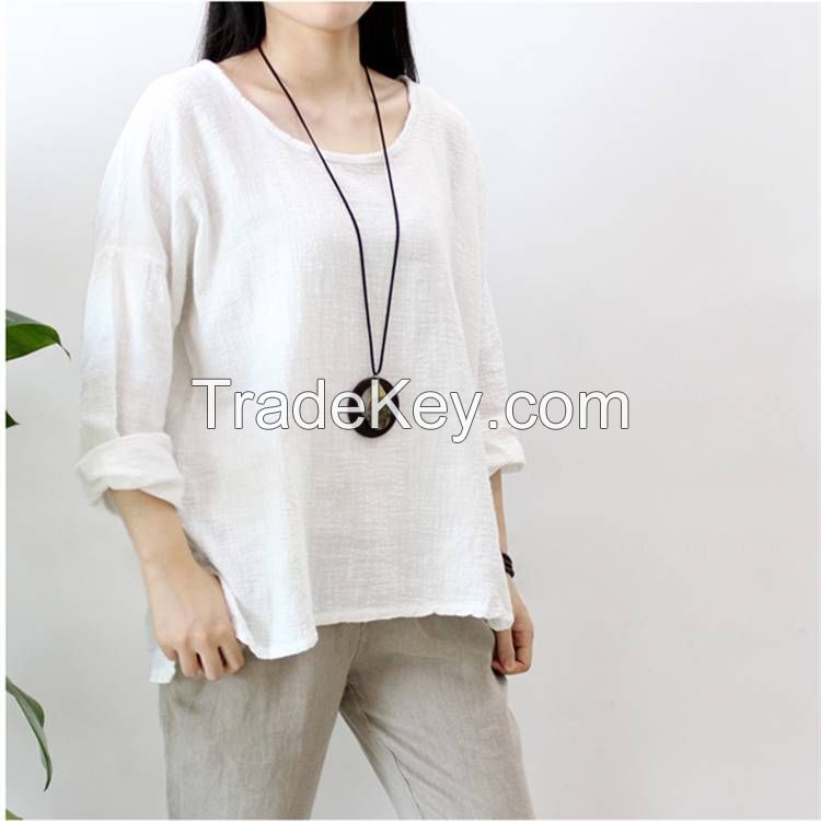 Young girl blouse with long sleeve