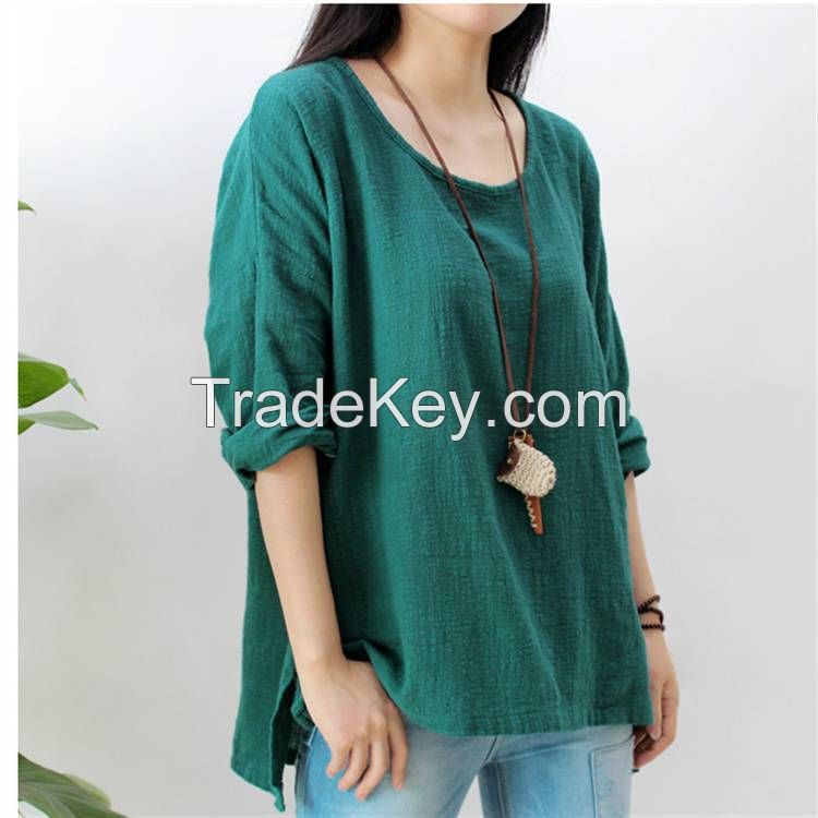 Young girl blouse with long sleeve