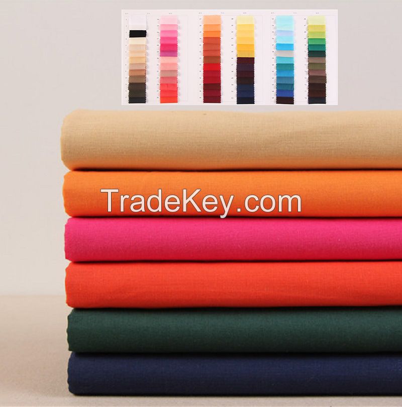 100% Cotton poplin fabric 40x40 120x100 58&quot;