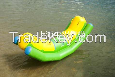 inflatable water seesaw,water teeter board,water revolution