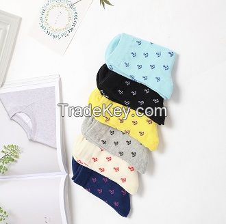 MKMJ Women Socks Cotton Socks free size Mix 5 colors/box 