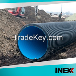 Polypropylene double-layer corrugated pipe tube