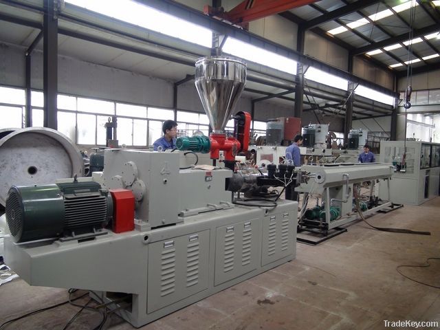 PVC Double Pipe Extrusion Line