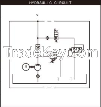 hydraulic power unit for Mini Electric material handling