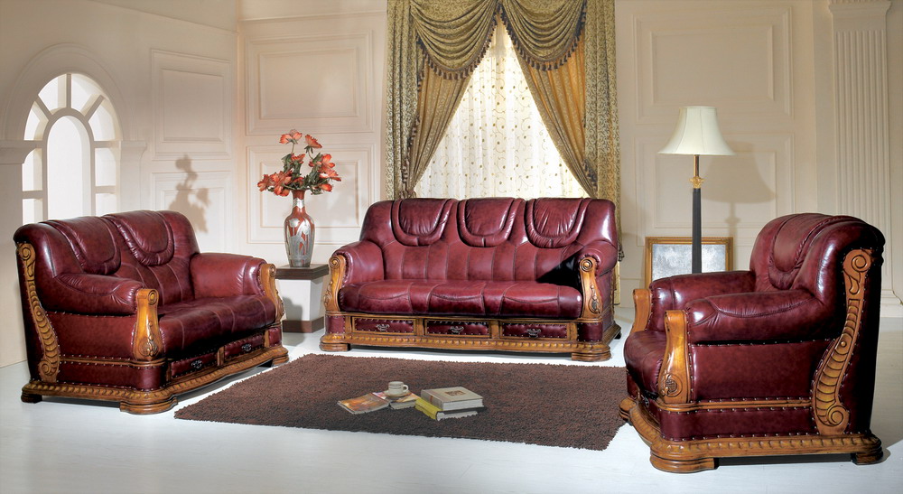 Luxurious Leather Sofa