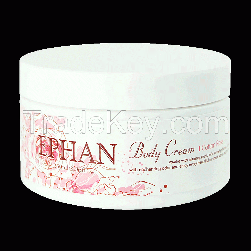 Aroma body lotion, Fragrance body cream, moisturize, nourish and soften skin with cotton rose blossom aroma.