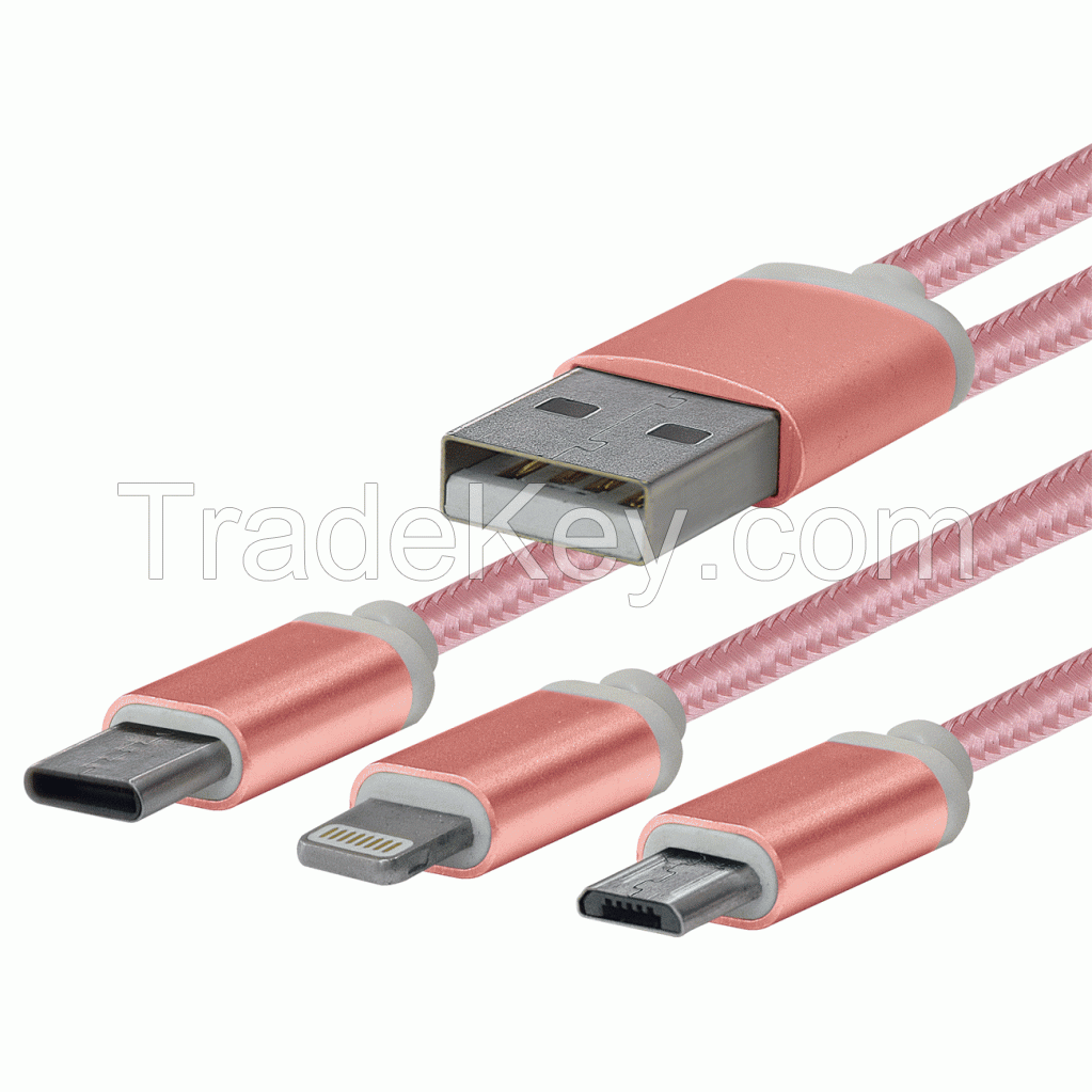 3 in 1 USB Cable