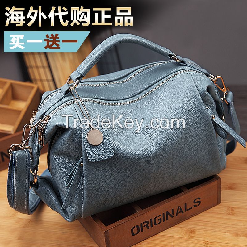 Europe 2016 new winter  bag portable Shoulder Satchel platinum package female