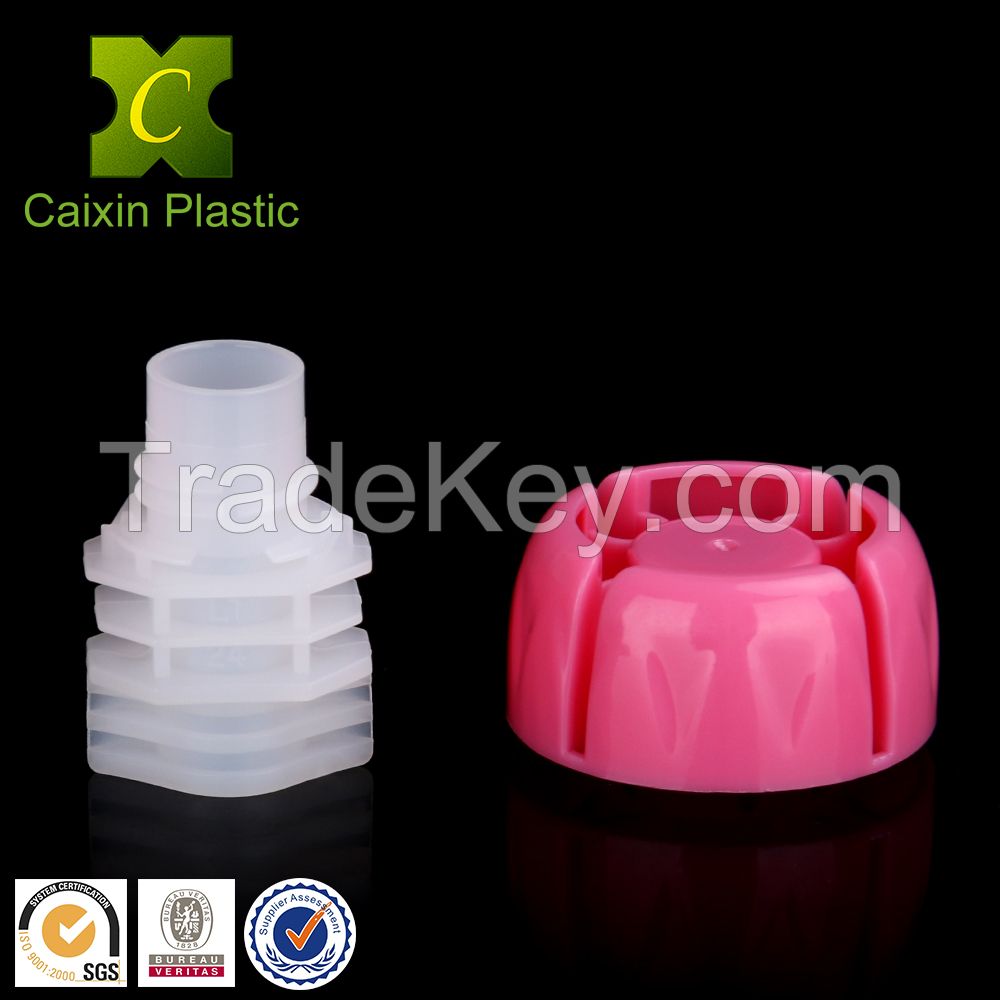 plastic spouts manufacturer, child proof liquid pouch spout