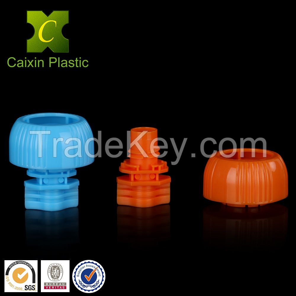 Factory direct sell plastic spouts and caps for child food jelly pouch