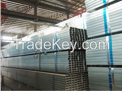 Hot-dipped Galvanized steel pipe, Pre-Galvanized steel pipe, Galvanized square pipe
