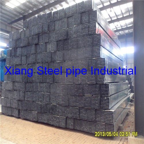 Galvanized square pipe