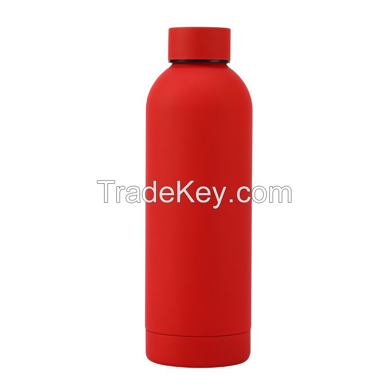 Customized logo 11/16/24/32oz gym sport metal bottles sublimation stainless steel vacuum flasks thermos drinking water bottle