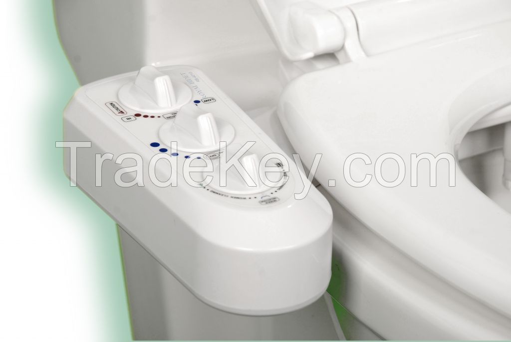 cold and hot water non-electricity ABS Bidet,Wash ass flusher,Toilet Seat cover bidet