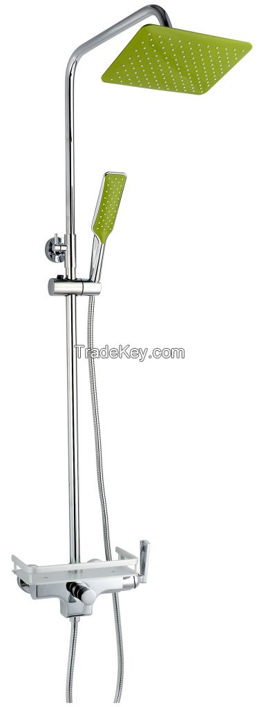 High quality polished chromed hand shower set