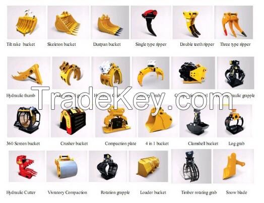 bucket, R210/R235/R290/R320/R380/R430 excavator skeleton bucket