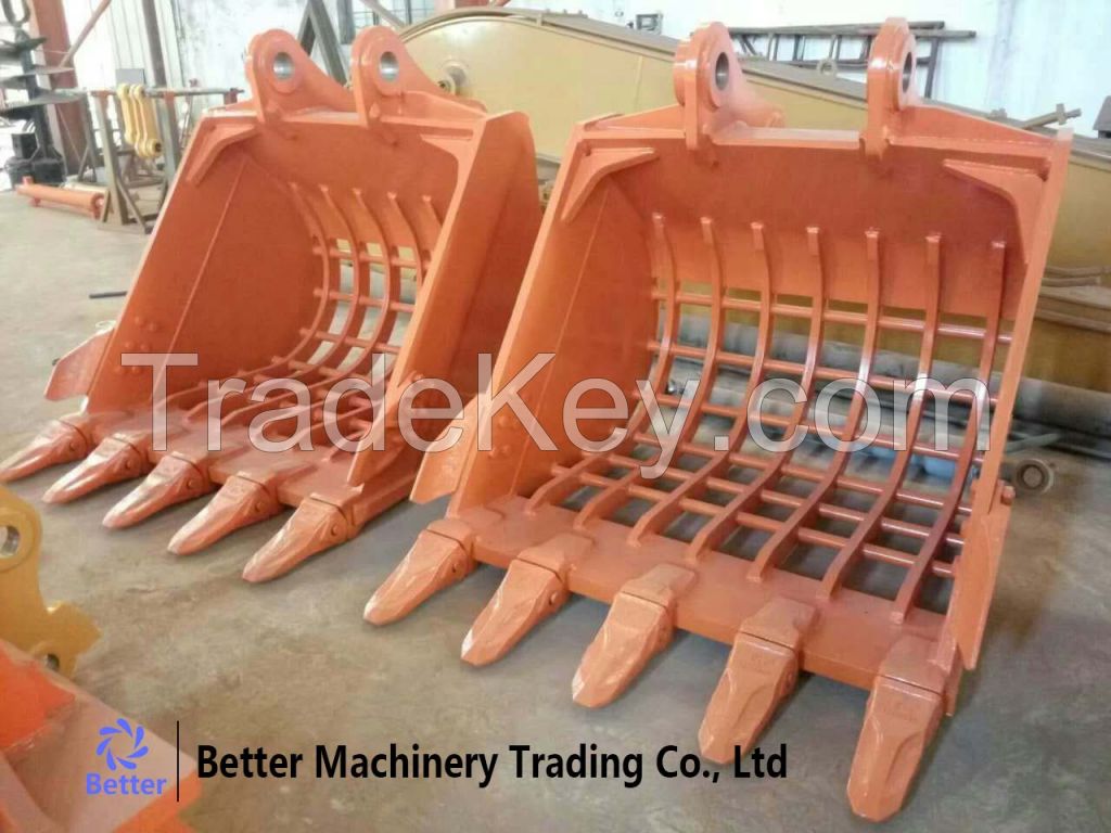 Excavator bucket,Excavator spare parts,Skeleton Buckets