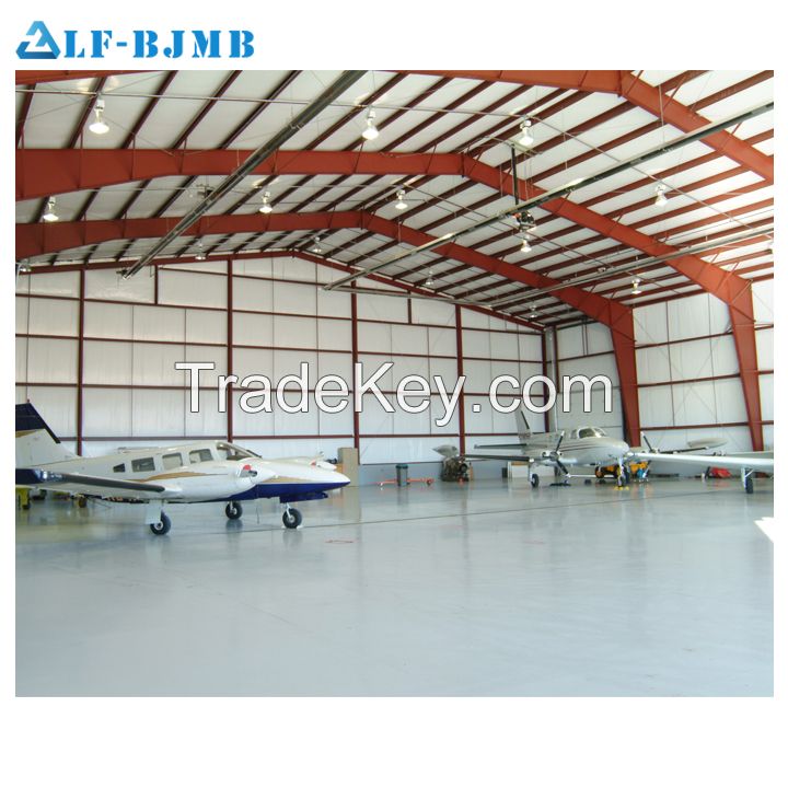 Easy Install Long Span Aircraft Hangar For Sale