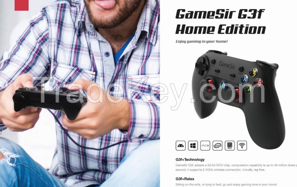 2.4G Family Version Gamepad Support 3 Platforms