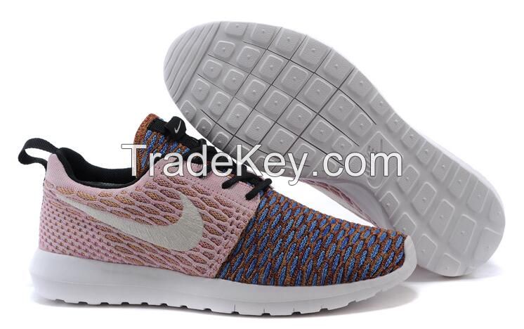 Wholesale Nike Roshe Running Shoes or Women and Men, White Black High Quality Sneakers Outdoor Shoes Breathable Lightweight Jogging Shoes