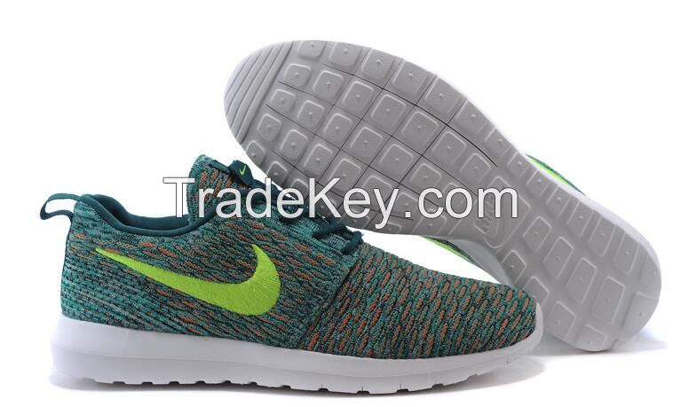 Wholesale Nike Roshe Running Shoes or Women and Men, White Black High Quality Sneakers Outdoor Shoes Breathable Lightweight Jogging Shoes