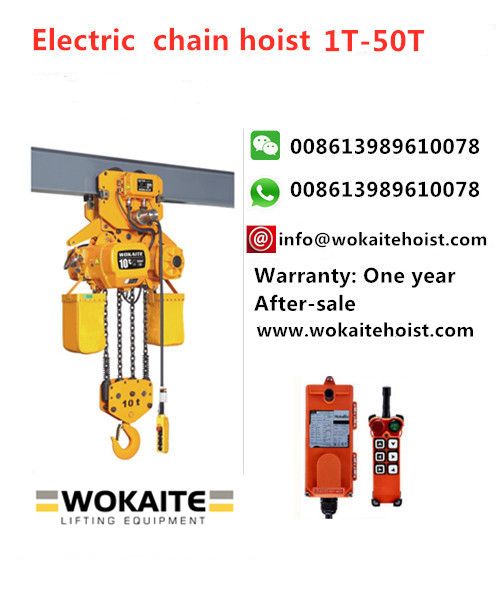 wokaite high quality 10T chain hoist