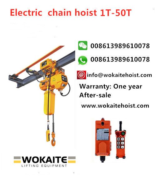 wokaite  type 1T electric chain hoist