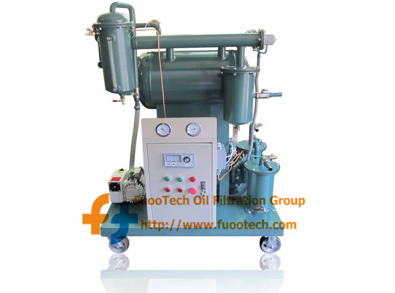 Hot Sell  Small Portable Single Stage Vacuum Transformer Oil Recycling Machine 