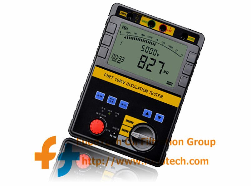 Portable 10KV Insulation Resistance Tester For Transformer