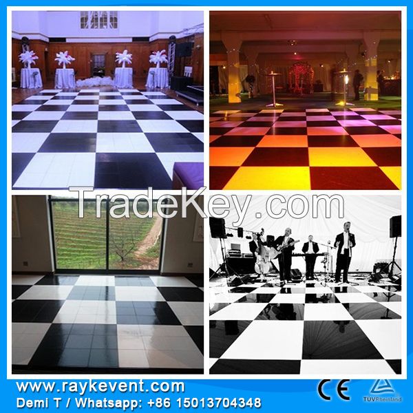 Singapore Custom made  18mm thickness wholesale dance floor tiles decoration events hall