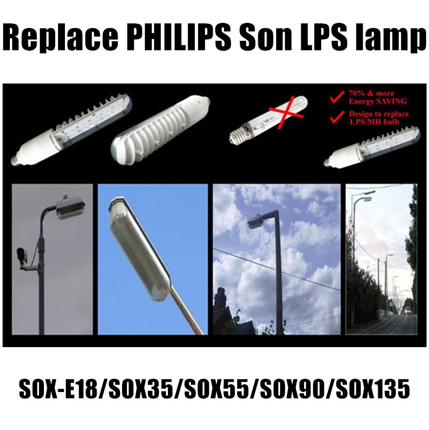 B22 sox35 sox55 sox90 sox 135 LPS son sox bulb replacement By22d 12W-35W SOX LED bulb replace sox low pressure sodium lamp