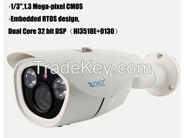 Outdoor waterproof IP66 ip camera 1.3mp good waterproof outdoor use wifi ip cctv camera