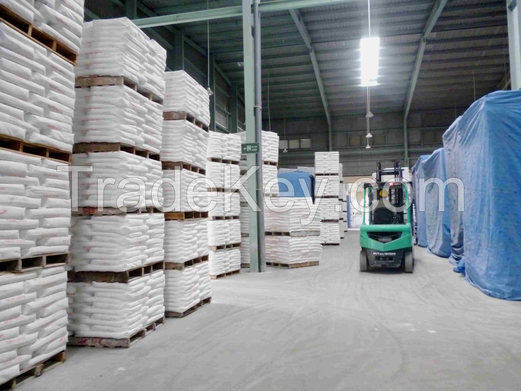 Calcium carbonate for plastic