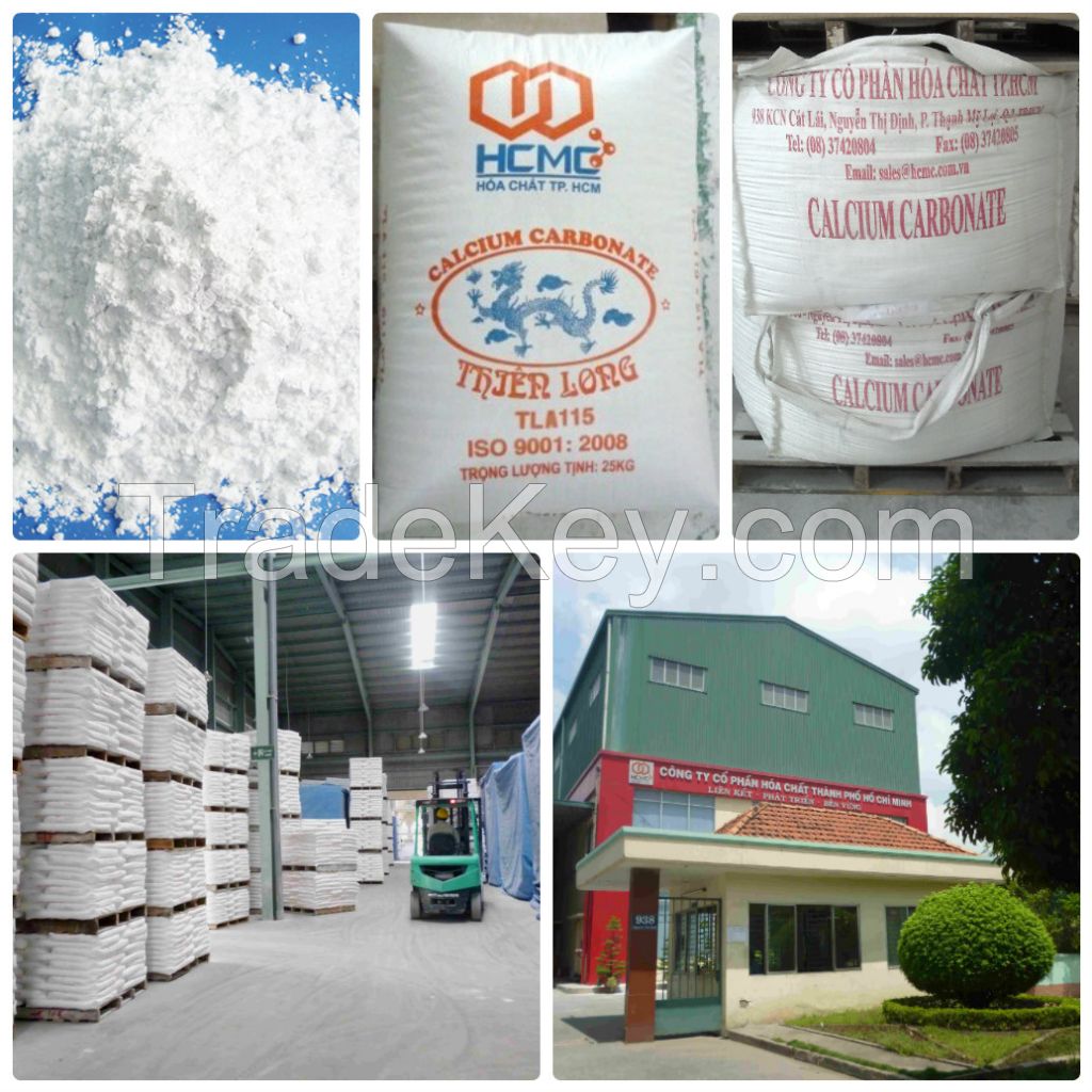 Calcium carbonate for paint