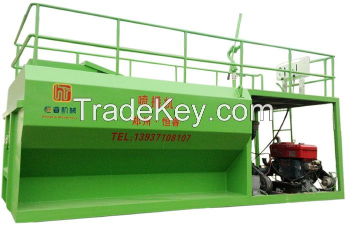 Hign-prower hydroseeding machine