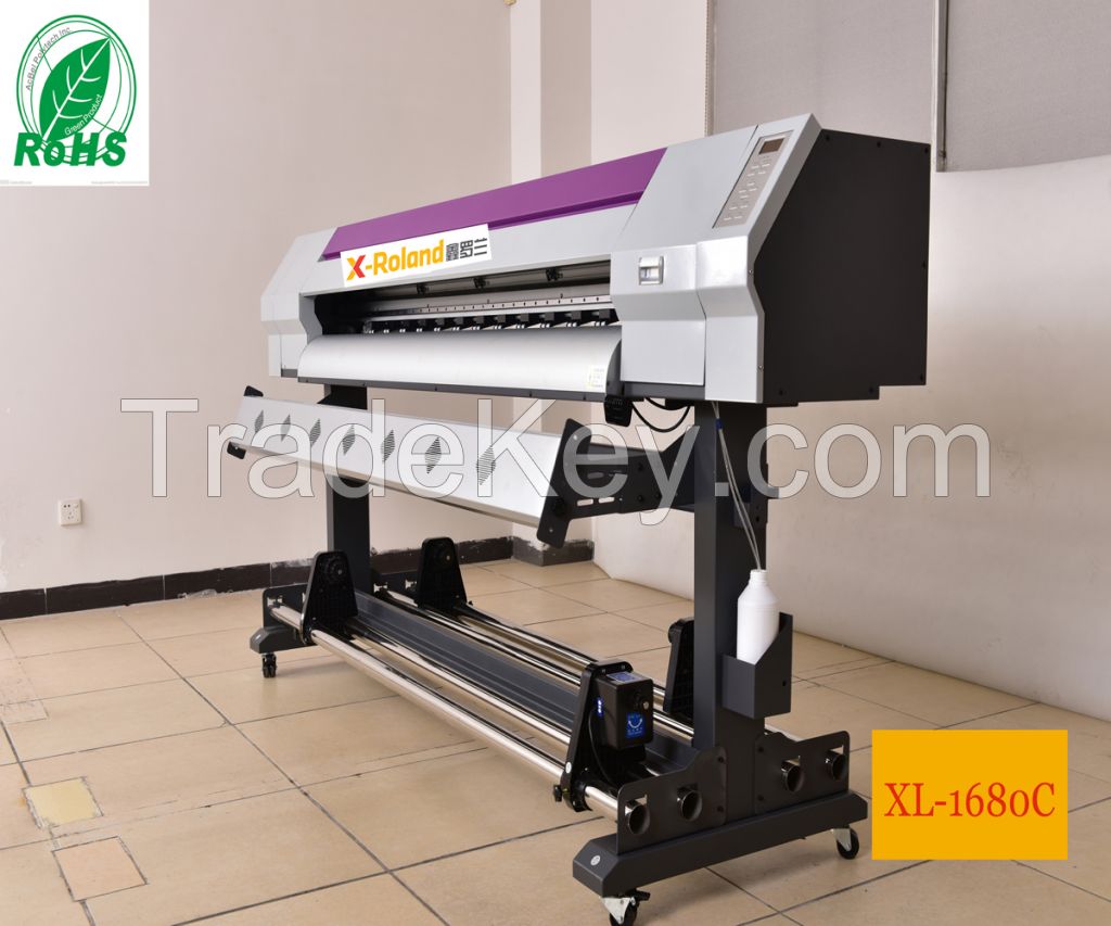 X-Roland XL-1680C High Quality Single Head 1.6M,1.8M,2.5M,3.2M Digital Printer Price 