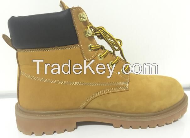 Work boots with RUBBER outsole