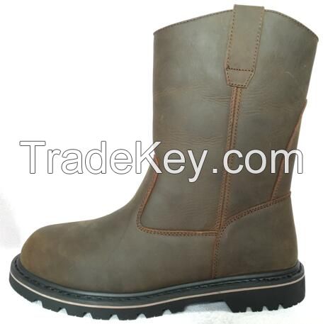 Goodyear Welt Wellington work boots